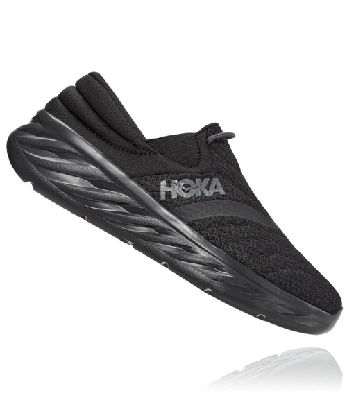 HOKA（ホカ）の「HOKA ONE ONE/ホカオネオネ　ORA Recovery Shoe2　オラリカバリーシュー２（スニーカー・メンズ・ブラック・8/10/9）」の2枚目の写真