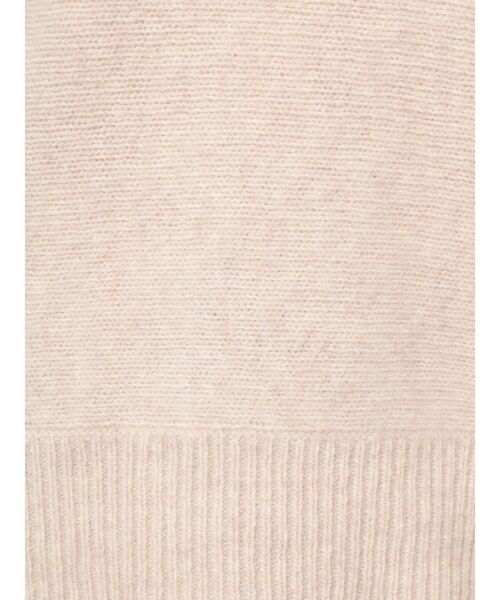 LAGUNAMOON（ラグナムーン）の「ラクーンショートニットプルオーバー（ニット/セーター・レディース・チャコールグレー/ピンク/アイボリー・FREE）」の4枚目の写真