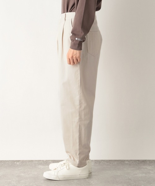 GLOBAL WORK（グローバルワーク）の「LOGOS＊GW　ワイドパンツ/227966（チノパンツ・メンズ・ホワイト/ネイビー・MEDIUM/LARGE/SMALL）」の12枚目の写真