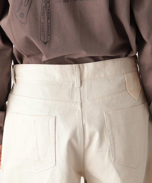 GLOBAL WORK（グローバルワーク）の「LOGOS＊GW　ワイドパンツ/227966（チノパンツ・メンズ・ホワイト/ネイビー・MEDIUM/LARGE/SMALL）」の20枚目の写真