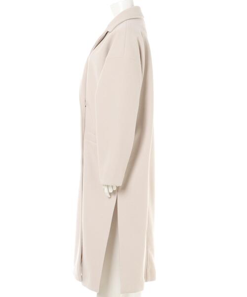 MLI'A（エムリア）の「サイドスリットオーバーサイズコート（その他アウター・レディース・ブラック/ブラウン/アイボリー/杢グレー/イエロー×グリーン・M）」の8枚目の写真