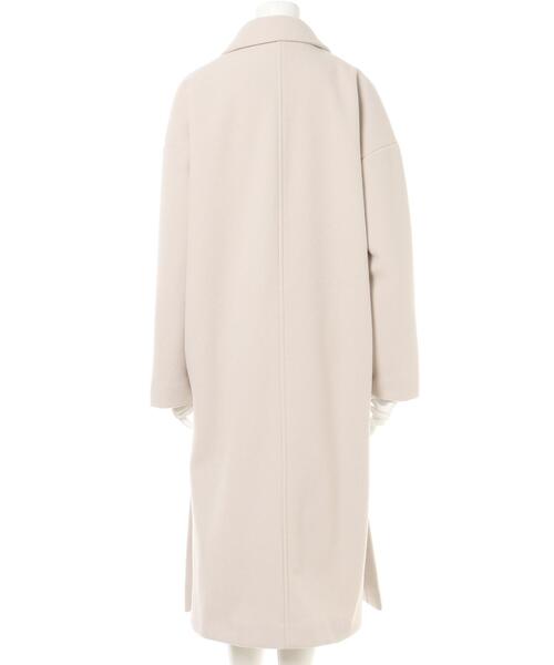 MLI'A（エムリア）の「サイドスリットオーバーサイズコート（その他アウター・レディース・ブラック/ブラウン/アイボリー/杢グレー/イエロー×グリーン・M）」の7枚目の写真