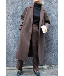 サイドスリットオーバーサイズコート