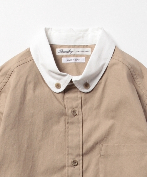 BEAMS BOY（ビームスボーイ）の「BEAMS BOY / ラウンド クレリック ロングスリーブ（シャツ/ブラウス・レディース・ベージュ/レッド/ブルー系その他・ONE SIZE）」の22枚目の写真