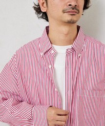 JOURNAL STANDARD relume | 【relume SPORTS WEAR】オーバーサイズ ボタンダウンストライプシャツ(シャツ/ブラウス)