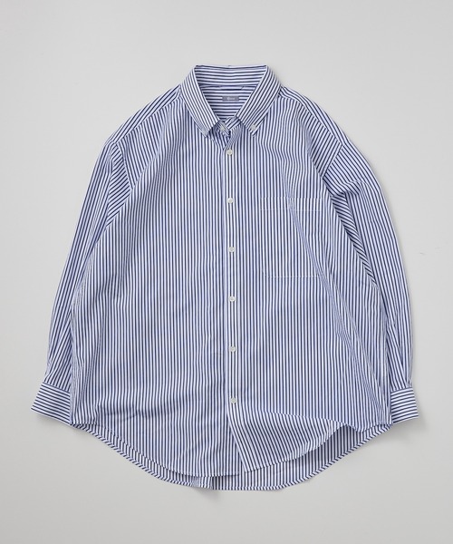 JOURNAL STANDARD relume(ジャーナルスタンダード レリューム)の「【relume SPORTS WEAR】ボタンダウン ストライプシャツ(シャツ/ブラウス・メンズ・ホワイト/レッド/ブルー/グリーン/グリーン系その他・MEDIUM/LARGE)」の22枚目の写真