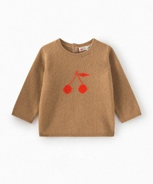 カシミア チェリーセーター