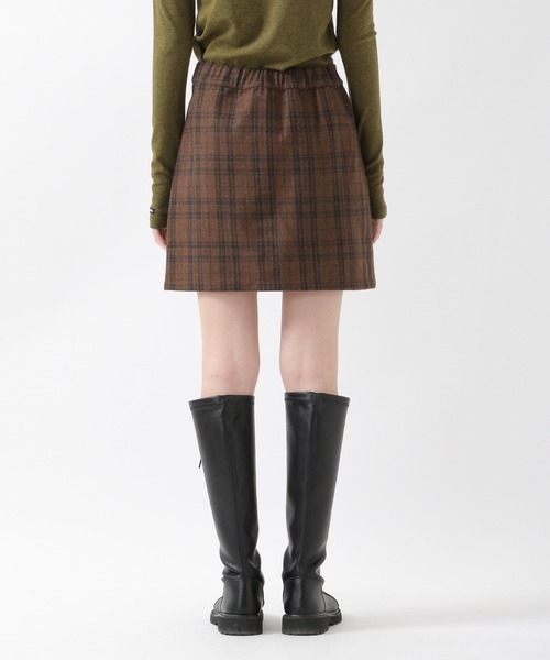 ALAND（エーランド）の「3.3Field Trip／CHECKミニスカート　2259016（スカート・レディース・ネイビー/ブラウン・FREE）」の18枚目の写真
