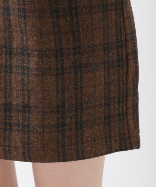 ALAND（エーランド）の「3.3Field Trip／CHECKミニスカート　2259016（スカート・レディース・ネイビー/ブラウン・FREE）」の14枚目の写真