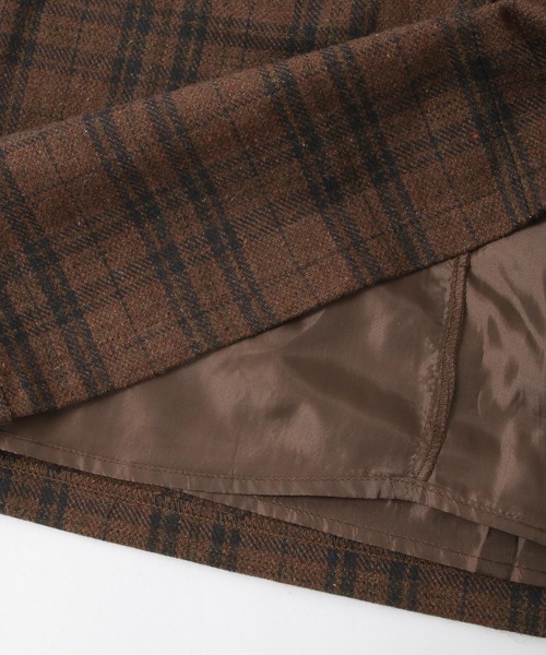 ALAND（エーランド）の「3.3Field Trip／CHECKミニスカート　2259016（スカート・レディース・ネイビー/ブラウン・FREE）」の21枚目の写真