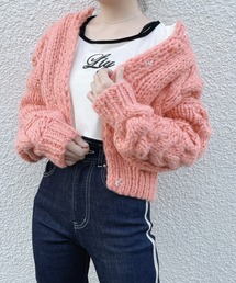 lilLilly | ハンドニットカーディガン(ニット/セーター)