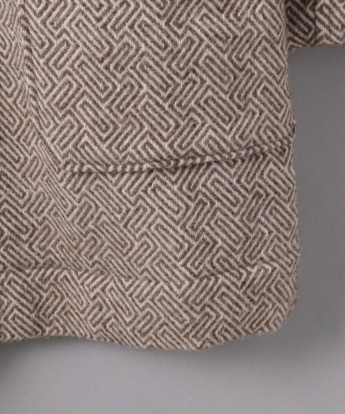 UNITED ARROWS(ユナイテッドアローズ)の「<ts(s)(ティーエスエス)> メイズパターン ダッフルコート■■■(ダッフルコート・メンズ・ベージュ・1/2)」の5枚目の写真