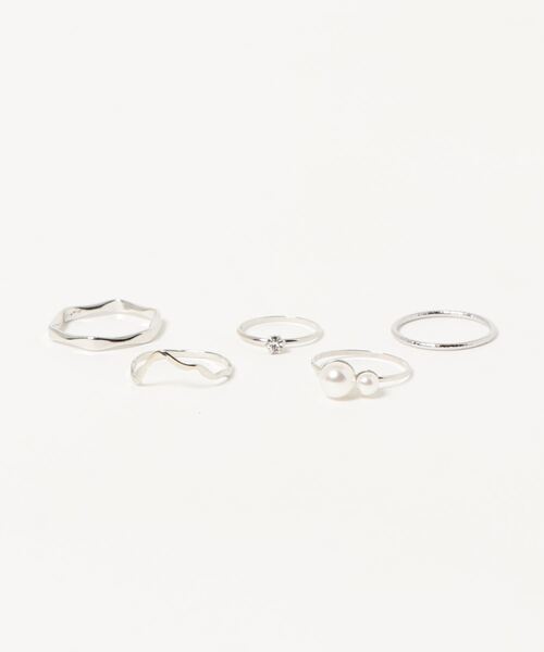 JILL by JILL STUART（ジルバイジルスチュアート）の「5リングセット