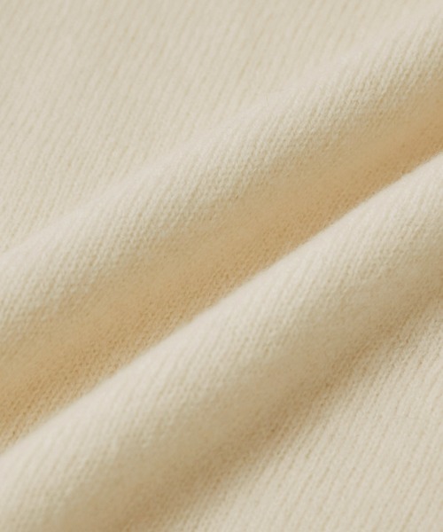 ROPE'(ロペ)の「【秋にも使える】【シリーズ】クーマラムホールガーメントVネックプルオーバー(ニット/セーター・レディース・チャコールグレー/ターコイズブルー/キナリ/イエロー系その他2・38)」の15枚目の写真