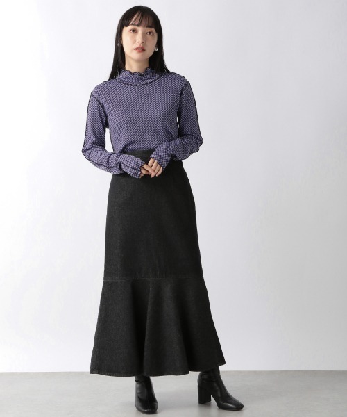 LOWRYS FARM（ローリーズファーム）の「ガラメローハイネックLS