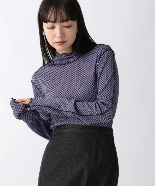 たろう オーダー品 LOWRYS FARM（ローリーズファーム）の「ガラメローハイネックLS