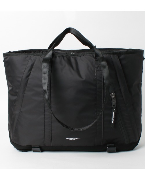 INDISPENSABLE （インディスペンサブル）の「INDISPENSABLE　3WAY TOTE BAG TOSS ECONYL MS（トートバッグ・メンズ・ブラック・FREE）」の12枚目の写真