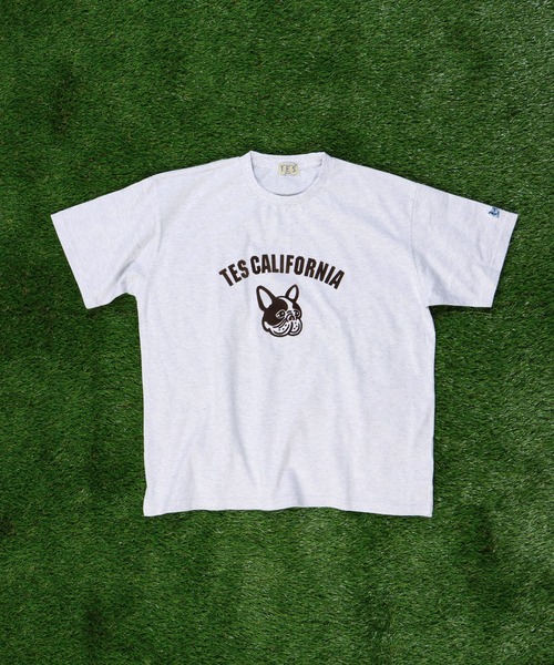 The Endless Summer(エンドレスサマー)の「TES ASH GRAY COLLEGE BUHI BIG T-SHIRT / Tシャツ(Tシャツ/カットソー・メンズ・レッド/ブルー/ブラウン・MEDIUM/LARGE/X-LARGE)」の16枚目の写真