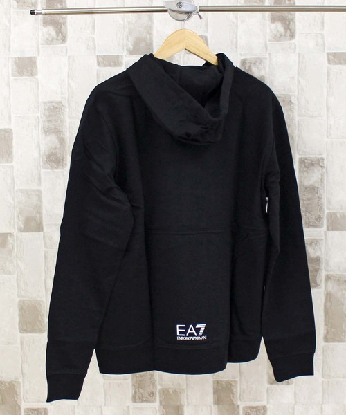 EMPORIO ARMANI(エンポリオアルマーニ)の「EA7 ビッグロゴベーシックスウェットパーカー 6KPM69 PJBWZ(パーカー・メンズ・ホワイト/ブラック・M/L/XL)」の12枚目の写真