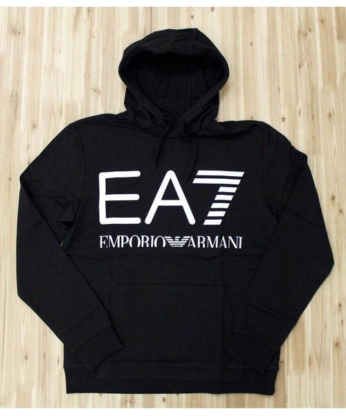 EMPORIO ARMANI(エンポリオアルマーニ)の「EA7 ビッグロゴベーシックスウェットパーカー 6KPM69 PJBWZ(パーカー・メンズ・ホワイト/ブラック・M/L/XL)」の13枚目の写真