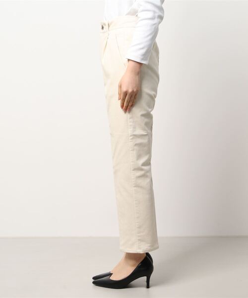 Lugnoncure（ルノンキュール）の「コーデュロイパンツ（その他パンツ・レディース・オフホワイト/ピンク/チャコール・MEDIUM/LARGE）」の4枚目の写真