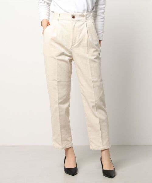 Lugnoncure（ルノンキュール）の「コーデュロイパンツ（その他パンツ・レディース・オフホワイト/ピンク/チャコール・MEDIUM/LARGE）」の7枚目の写真