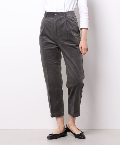 Lugnoncure（ルノンキュール）の「コーデュロイパンツ（その他パンツ・レディース・オフホワイト/ピンク/チャコール・MEDIUM/LARGE）」の8枚目の写真