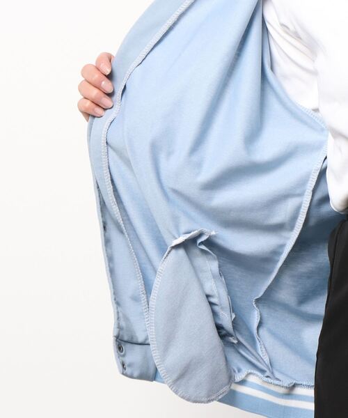 VIBGYOR（ヴィブジョー）の「VIBGYOR Select/スタジャン(BL)（スタジャン・レディース・ブラック/サックスブルー・LARGE/X-LARGE）」の6枚目の写真