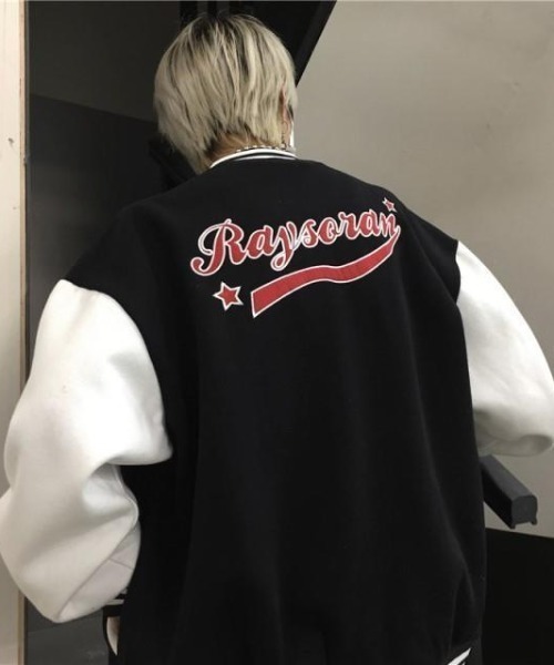 VIBGYOR（ヴィブジョー）の「VIBGYOR Select/スタジャン(BL)（スタジャン・レディース・ブラック/サックスブルー・LARGE/X-LARGE）」の5枚目の写真