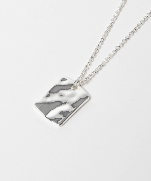 PAGEBOY(ページボーイ)の「ビンテージプレートネックレス(ネックレス・レディース・シルバー・FREE)」の5枚目の写真