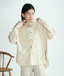 ONIGIRI | デニム　シャツブルゾン(デニムジャケット)