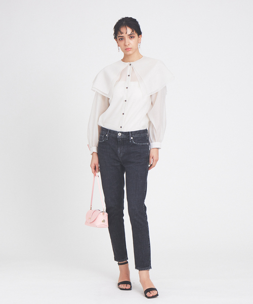 upperhights(アッパーハイツ)の「【Upperhights】THE STELLAストレッチデニム(デニムパンツ・レディース・ブラック/ブルー・23/24/22/25/21)」の5枚目の写真