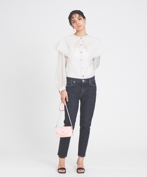 upperhights(アッパーハイツ)の「【Upperhights】THE STELLAストレッチデニム(デニムパンツ・レディース・ブラック/ブルー・23/24/22/25/21)」の6枚目の写真