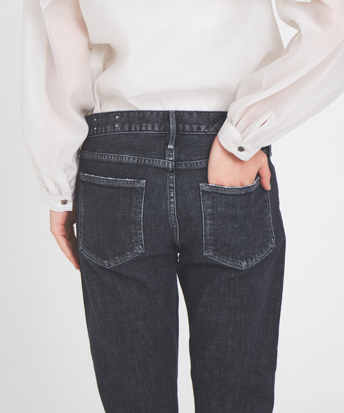 upperhights(アッパーハイツ)の「【Upperhights】THE STELLAストレッチデニム(デニムパンツ・レディース・ブラック/ブルー・23/24/22/25/21)」の9枚目の写真