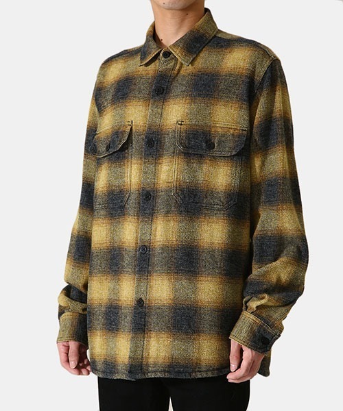 MINEDENIM Omble Check Flannel CPO シャツ