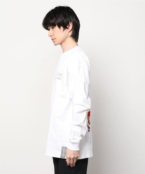 A4A（エーフォーエー）の「A4A(エーフォーエー)　BLURRED  ロンT（Tシャツ/カットソー・メンズ・ホワイト/ブラック・FREE）」の3枚目の写真