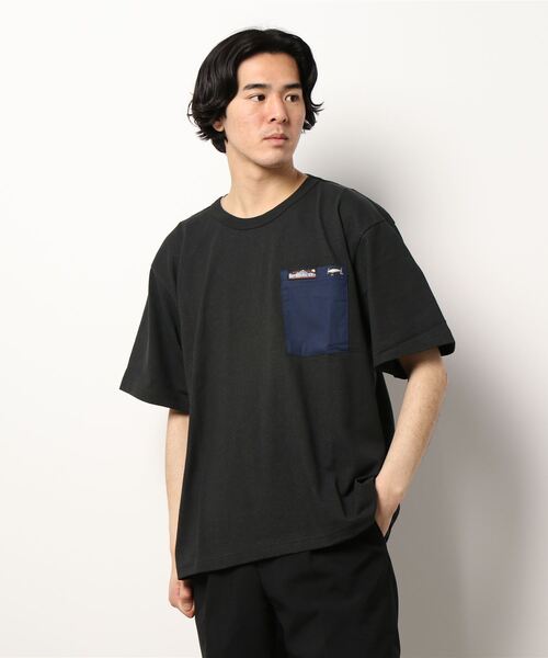 KRIFF MAYER（クリフメイヤー）の「クールタフアングラーポケT（Tシャツ/カットソー・メンズ・オレンジ/ブルー/チャコール/カーキ/オフホワイト・SMALL/MEDIUM/LARGE/X-LARGE）」の3枚目の写真