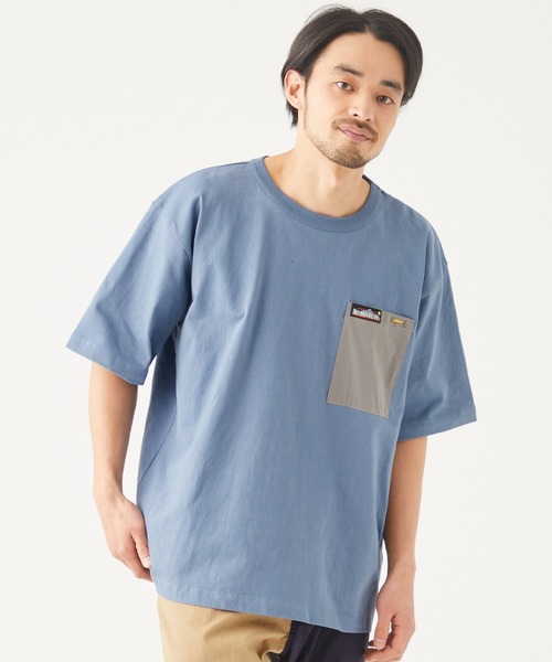 KRIFF MAYER（クリフメイヤー）の「クールタフアングラーポケT（Tシャツ/カットソー・メンズ・オレンジ/ブルー/チャコール/カーキ/オフホワイト・SMALL/MEDIUM/LARGE/X-LARGE）」の5枚目の写真