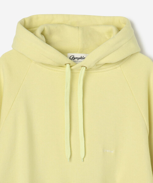 GYMPHLEX（ジムフレックス）の「Gymphlex | コットンテリー スウェットパーカー WOMEN（パーカー・レディース・ライトグレー/イエロー/オフホワイト・14）」の5枚目の写真