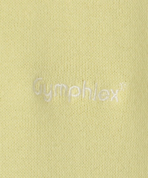 GYMPHLEX（ジムフレックス）の「Gymphlex | コットンテリー スウェットパーカー WOMEN（パーカー・レディース・ライトグレー/イエロー/オフホワイト・14）」の15枚目の写真
