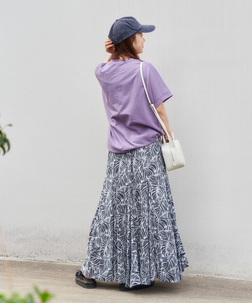 JOURNAL STANDARD オリエンタルプリントフレアスカート JOURNAL STANDARD（ジャーナルスタンダード）の「オリエンタル