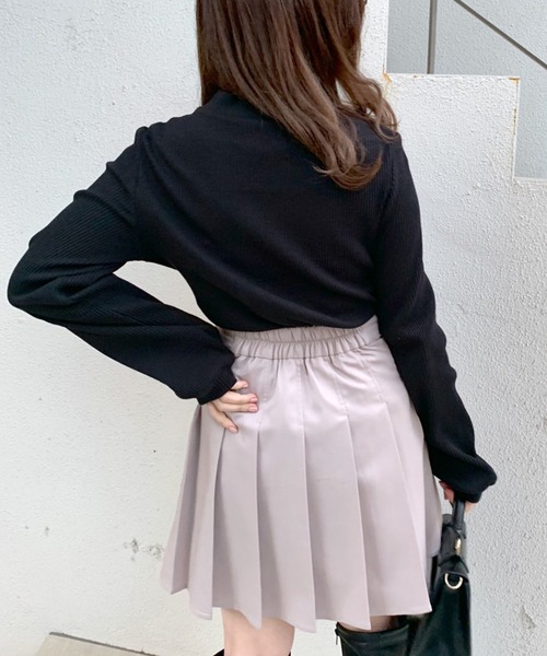 OLIVE des OLIVE(オリーブデオリーブ)の「ヘルシーデコルテプルオーバー/カットアウトトップス(Tシャツ/カットソー・レディース・オフホワイト/ピンク/ブラック/アイボリー/ホワイト・FREE)」の22枚目の写真