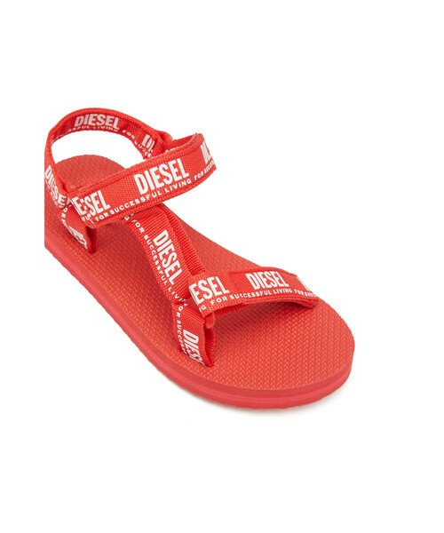 DIESEL（ディーゼル）の「キッズ シューズ スポーツサンダル ロゴ（サンダル・キッズ・ブラック/レッド/その他・35/36/37/34/33）」の14枚目の写真