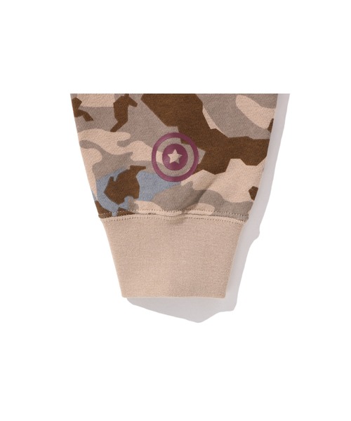 A BATHING APE カモフラージュパーカー レディース S ベージュ A BATHING APE（アベイシングエイプ） × アーペーセー A.P.C パーカー