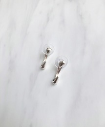 ダブルドロップピアス