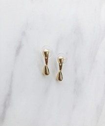 ダブルドロップピアス