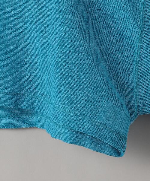 BEAUTY&YOUTH UNITED ARROWS（ビューティーアンドユースユナイテッドアローズ）の「BY ラッセル ショートロングスリーブTシャツ（Tシャツ/カットソー・レディース・オフホワイト/コバルトブルー/ブラック・FREE）」の16枚目の写真