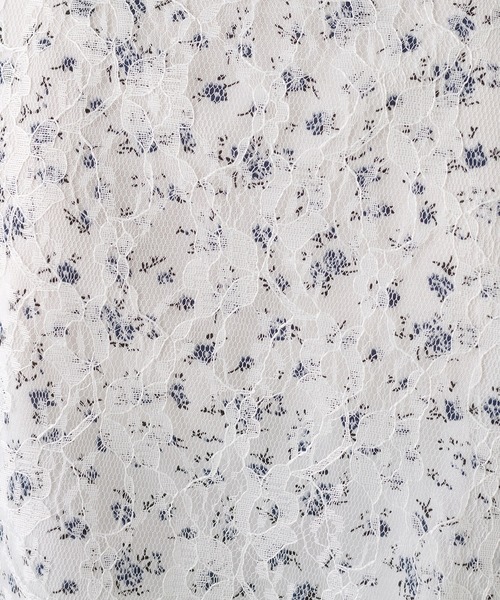 OLIVE des OLIVE（オリーブデオリーブ）の「半袖ボウタイブラウス（シャツ/ブラウス・レディース・ホワイト/ネイビー/オフホワイト・FREE）」の7枚目の写真