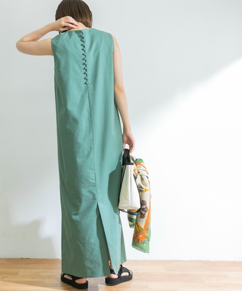『一部WEB限定カラー』ストレートロングワンピース