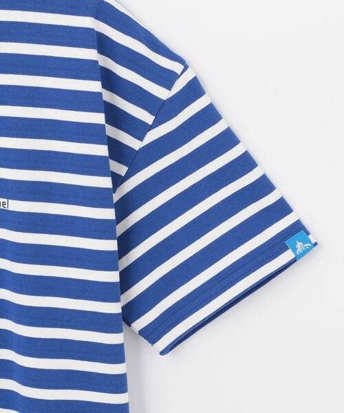 SHARE PARK(シェアパーク)の「【LADIES】UVカット ボーダーロゴ半袖カットワンピース(ワンピース・メンズ・ブルー系1/ホワイト系1・MEDIUM/SMALL/X-SMALL)」の16枚目の写真
